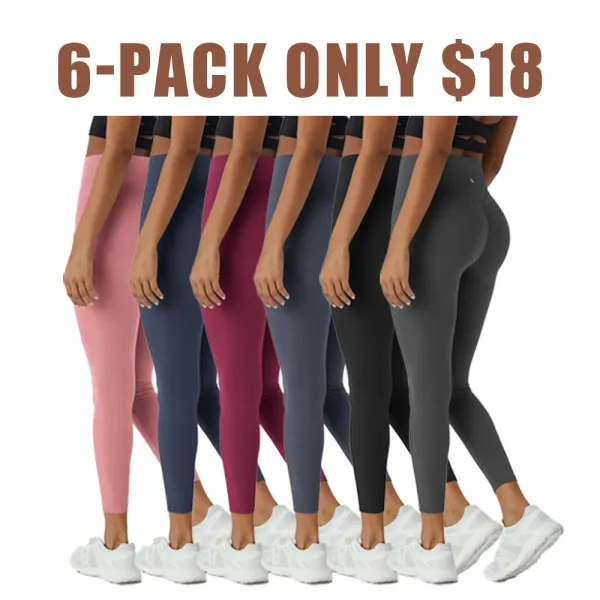 Women's High-Waisted Scrunch Butt Lifting Leggings with Tummy Control & Pockets – Seamless Front, Ultra-Sculpt Fit