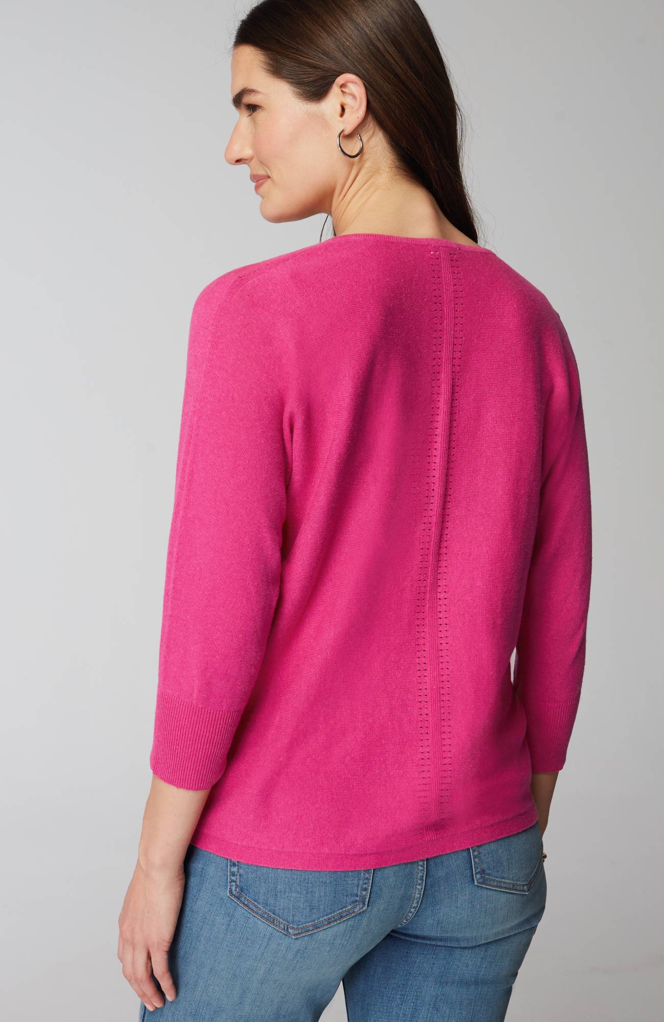 V-Neck Dolman Pullover Sweater