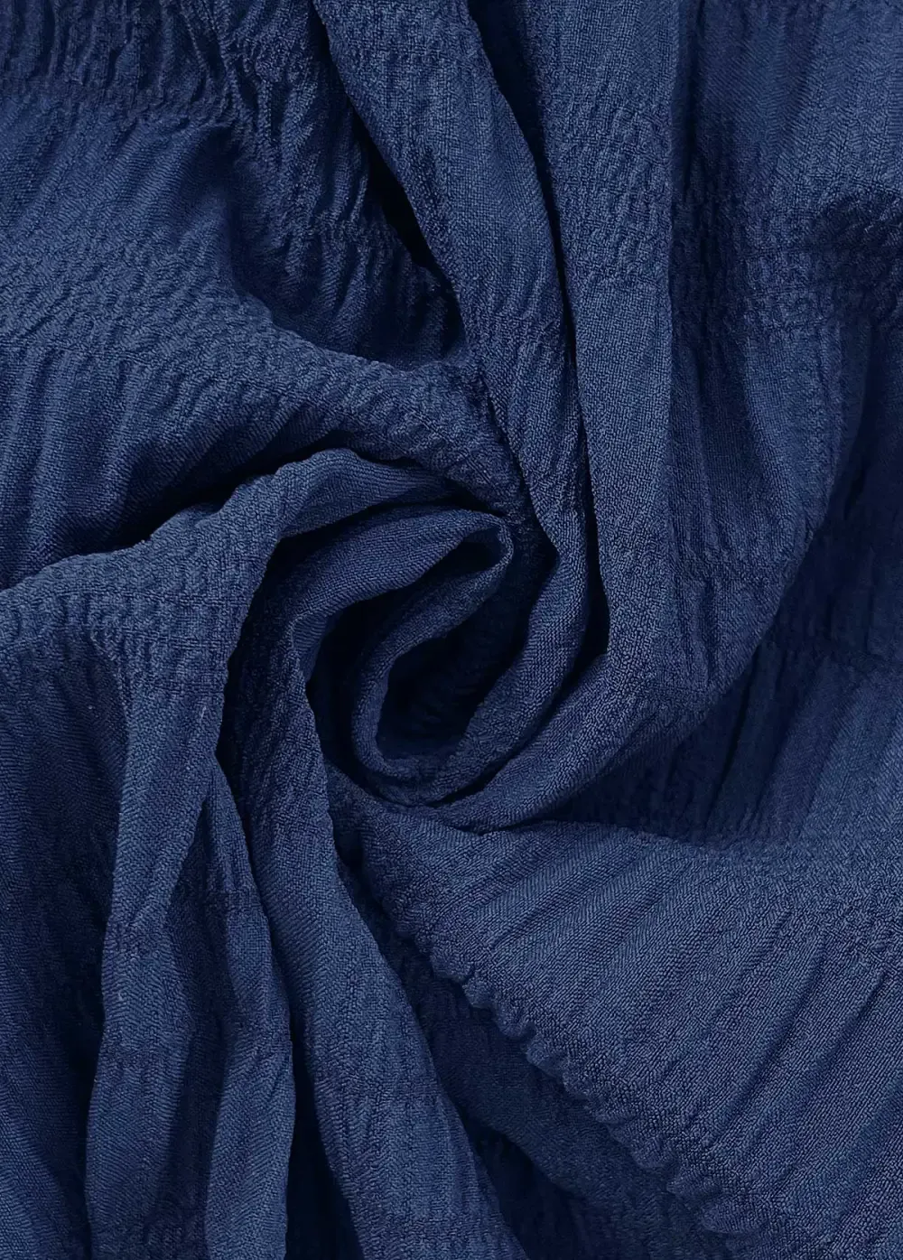 Navy A Line Sleeveless Round Neck Dress