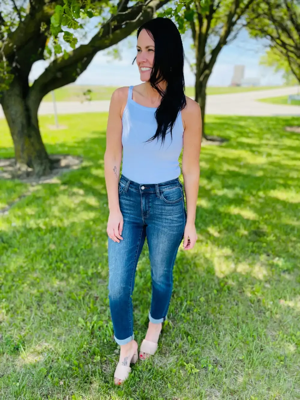 Judy Blue Plus/Reg Simply Perfect Non Distressed Slim Fit Jeans