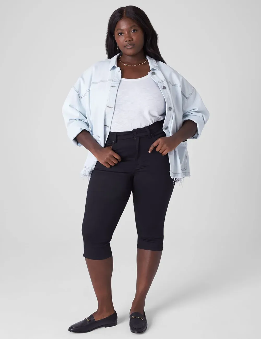 Signature Fit High-Rise Skinny Pedal Jean