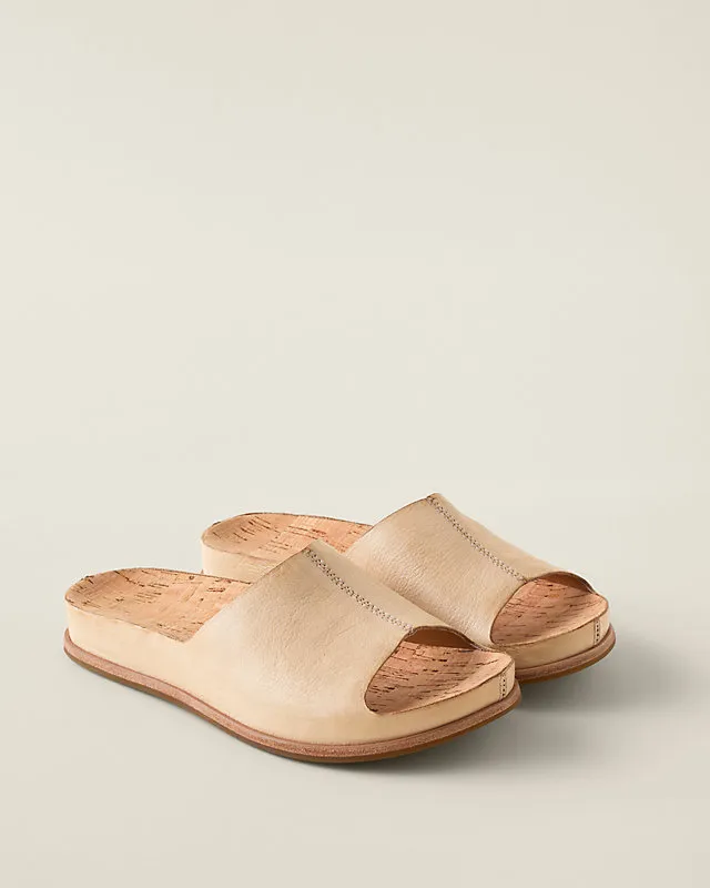 Kork-Ease® Tutsi Leather Slides