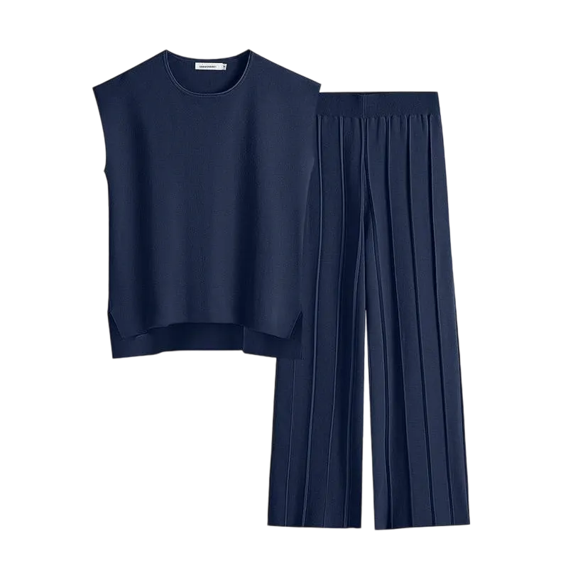 Women’s Crewneck & Wide Leg Lounge Set