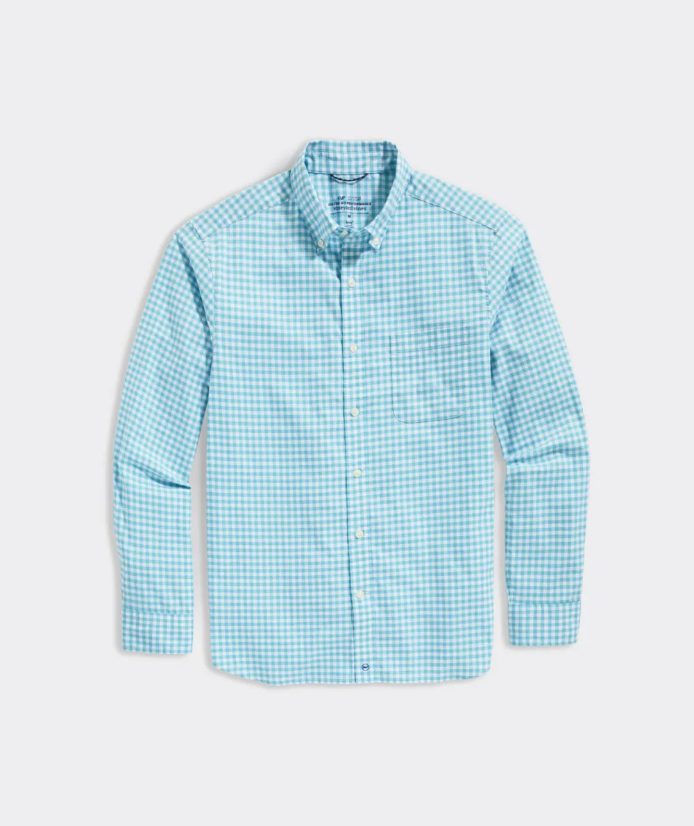 On-The-Go brrr° Gingham Shirt