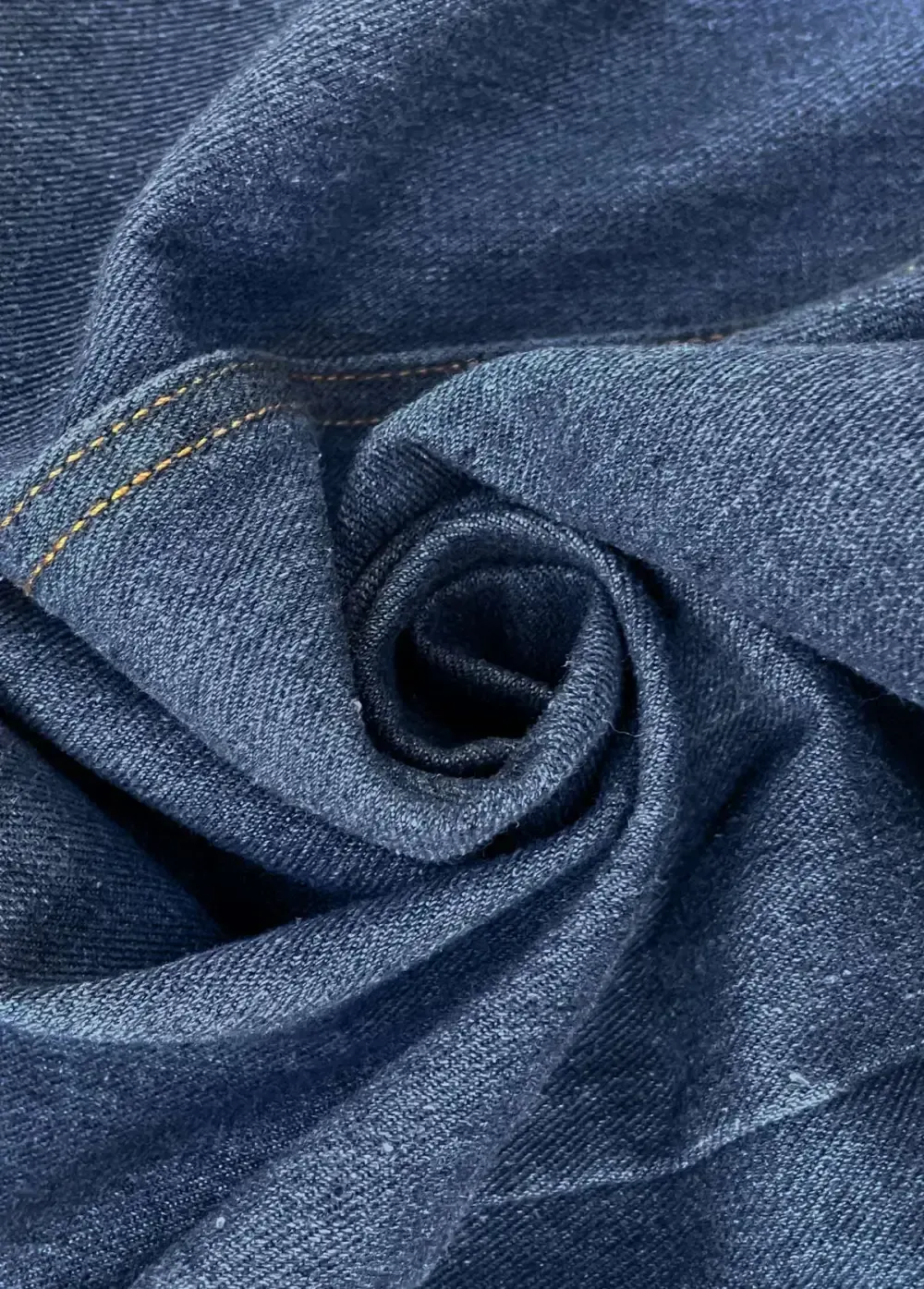 Denim Blue Patchwork Sleeveless Hooded Waistcoat