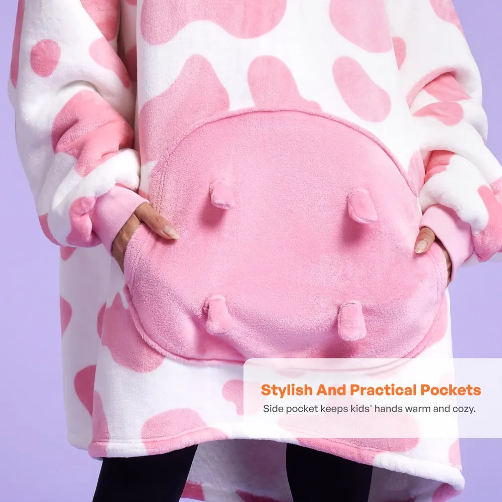 Panda Wearable Blanket Hoodie