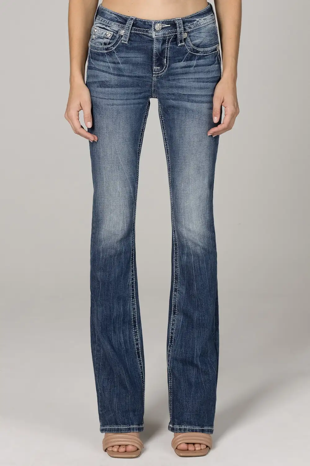 Golden Wing Bootcut Jeans