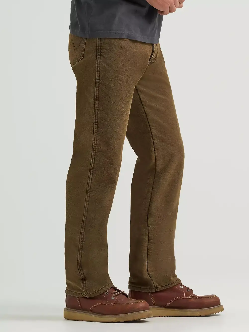 WRANGLER RUGGED WEAR THERMAL JEAN IN STONEWASHED
