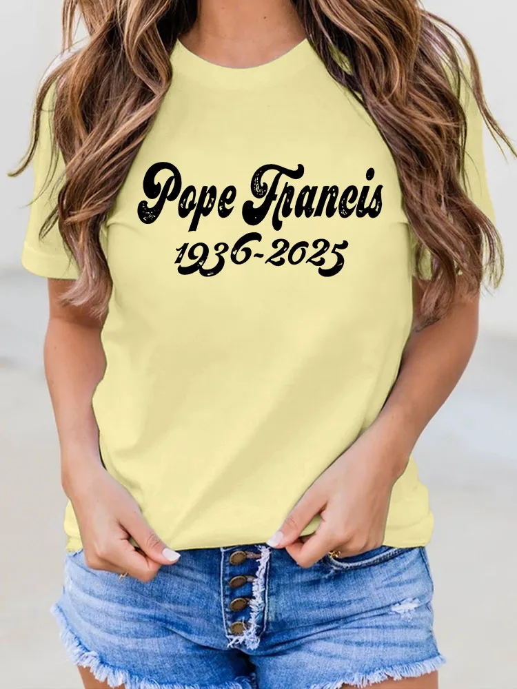 Women'S Pope Francis 1936-2025 T-Shirt