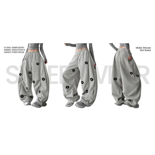 Unisex Baggy Barrel Sweatpants