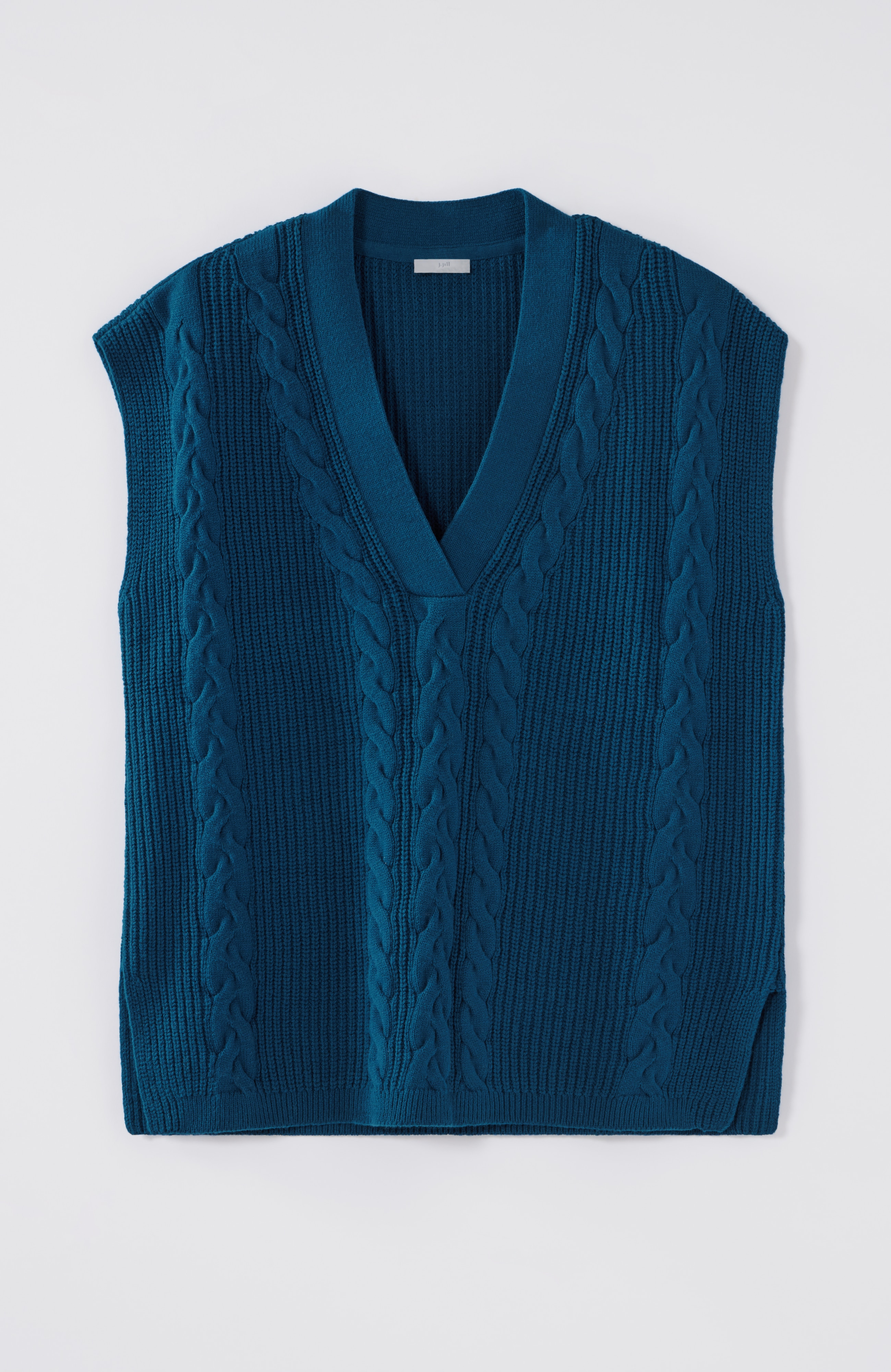 V-Neck Cable Vest