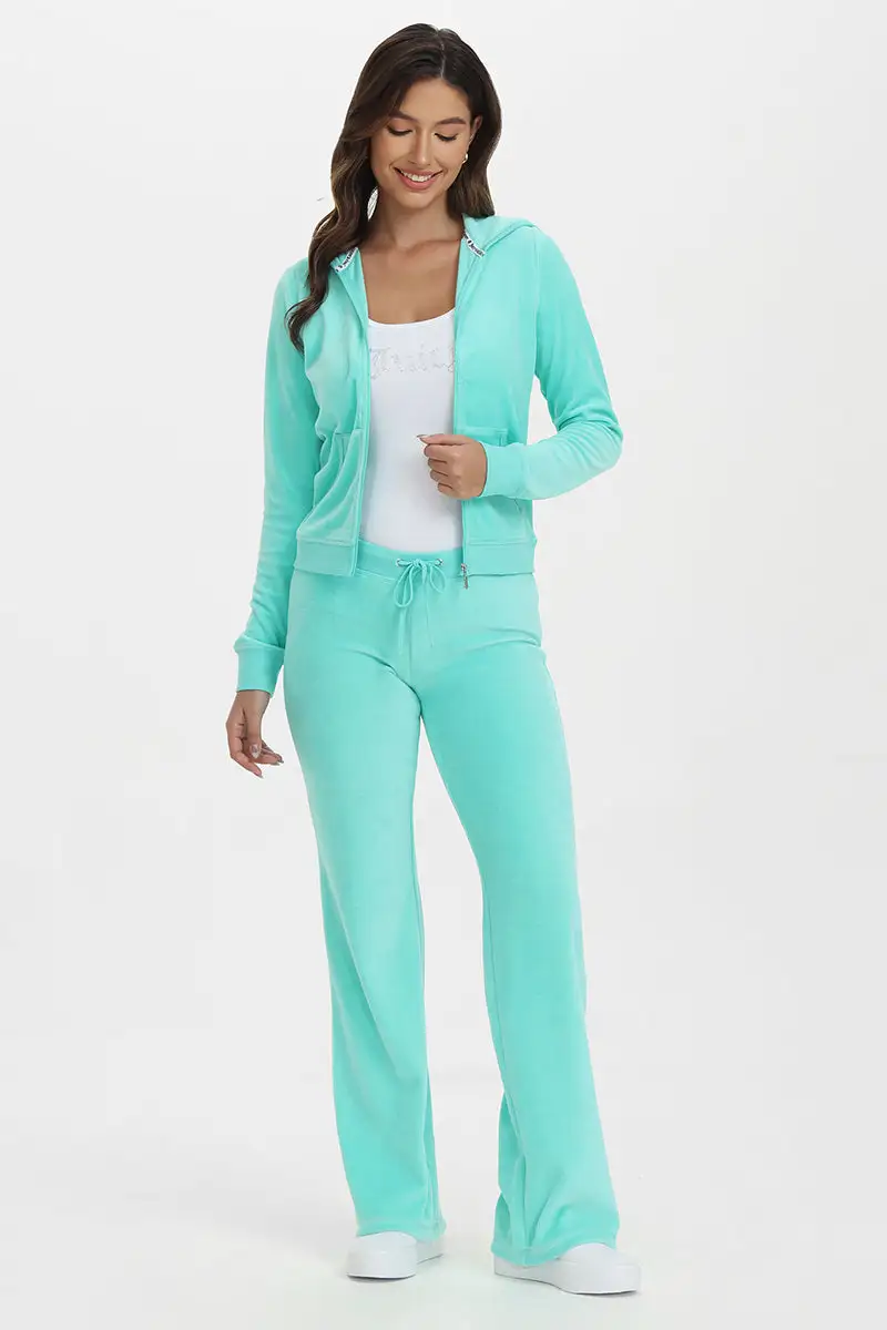 Classic Cotton Velour Hoodie