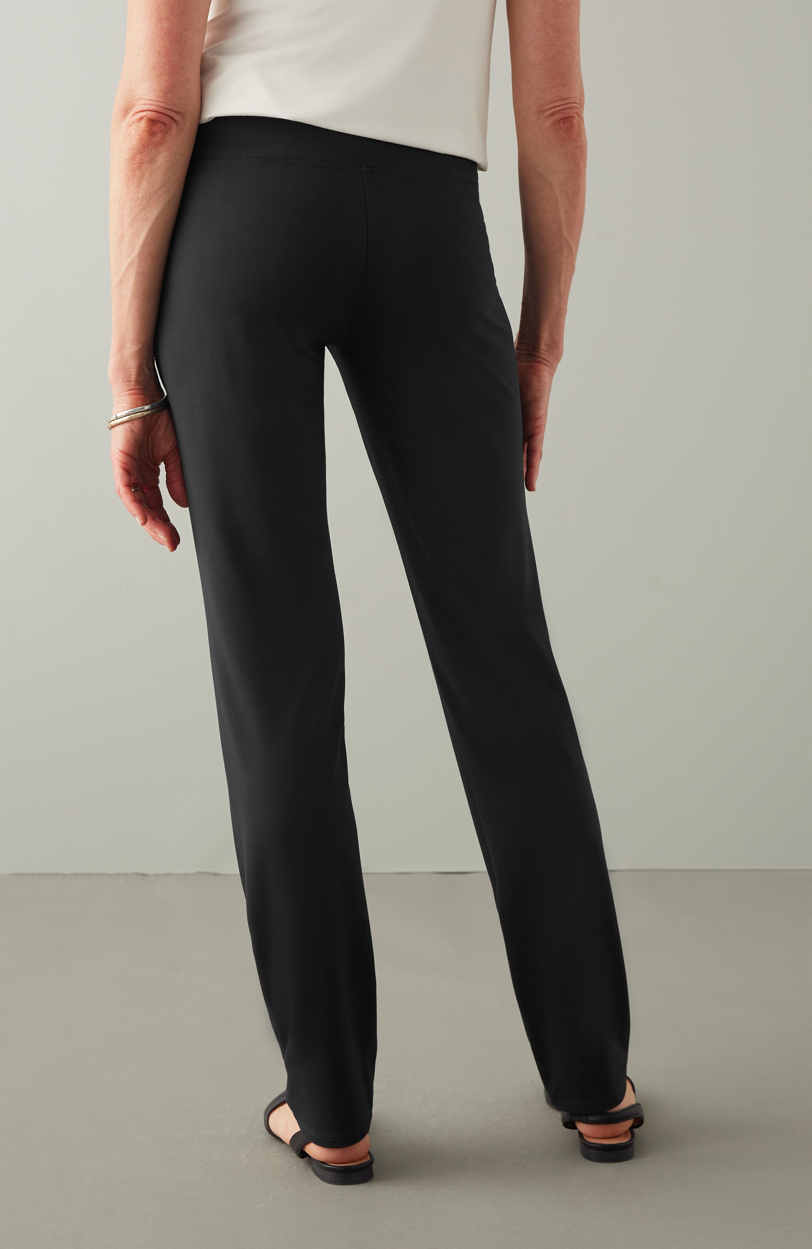 Wearever Smooth-Fit Classic Slim-Leg Pants