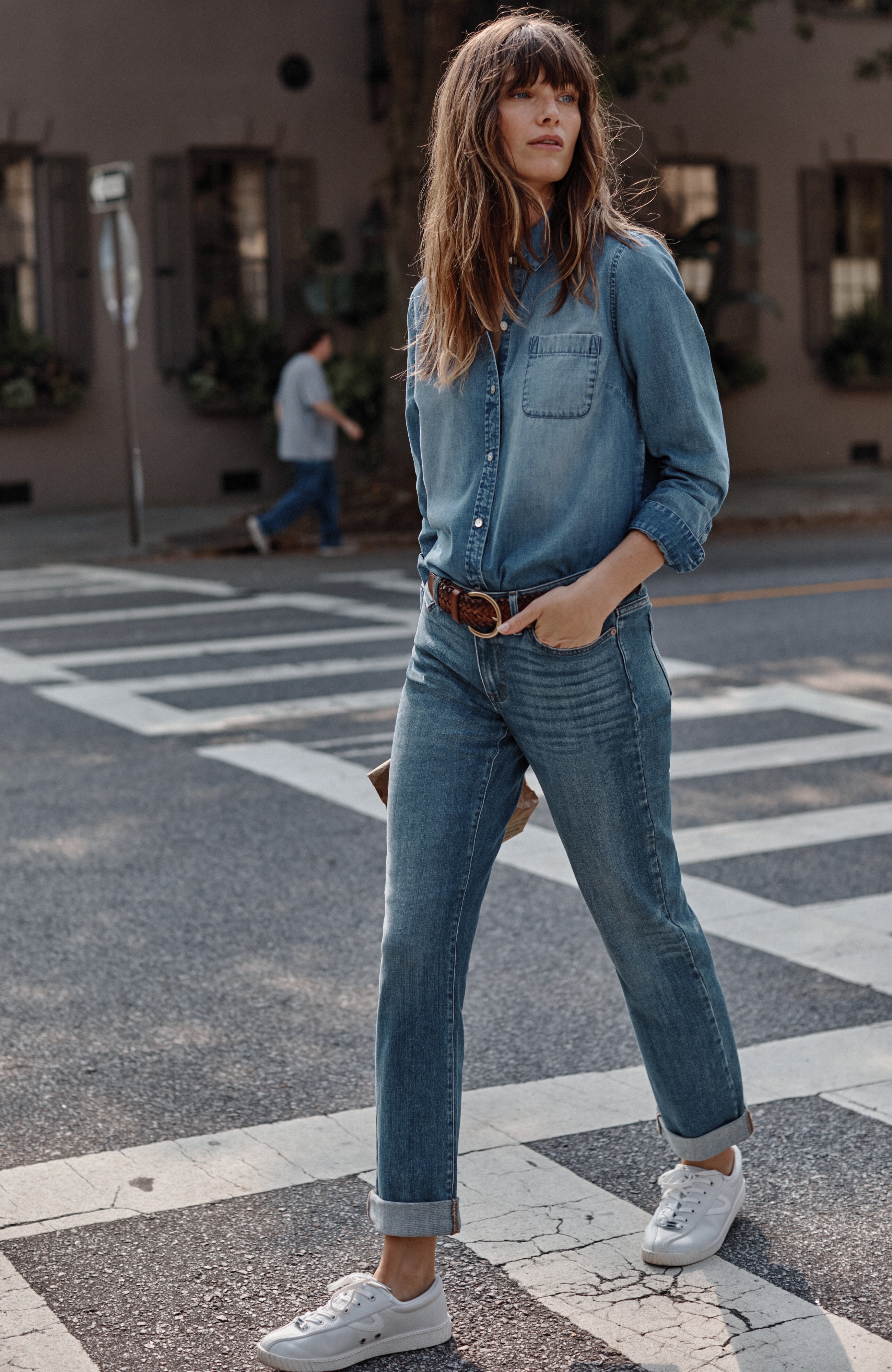 relaxed boyfriend jeans