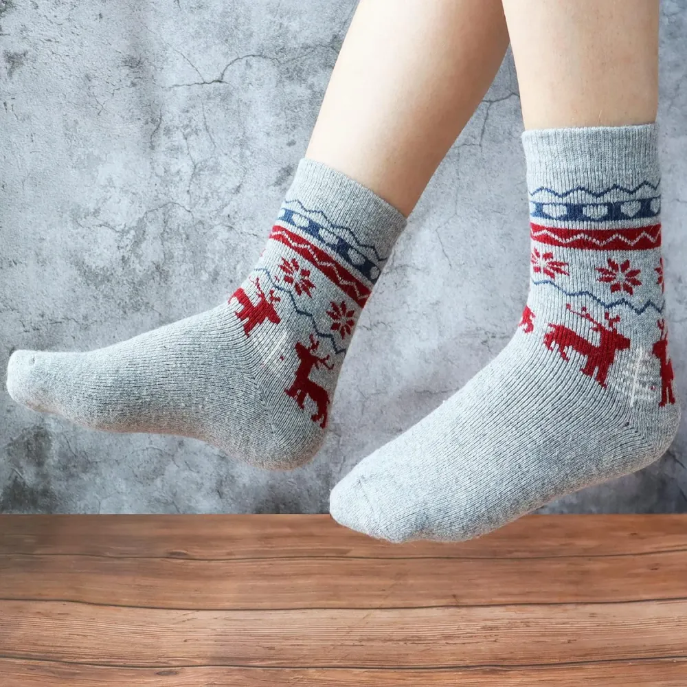 Jeasona Wool Socks for Women Warm Winter Thermal Thick Socks Gifts for Women Mom