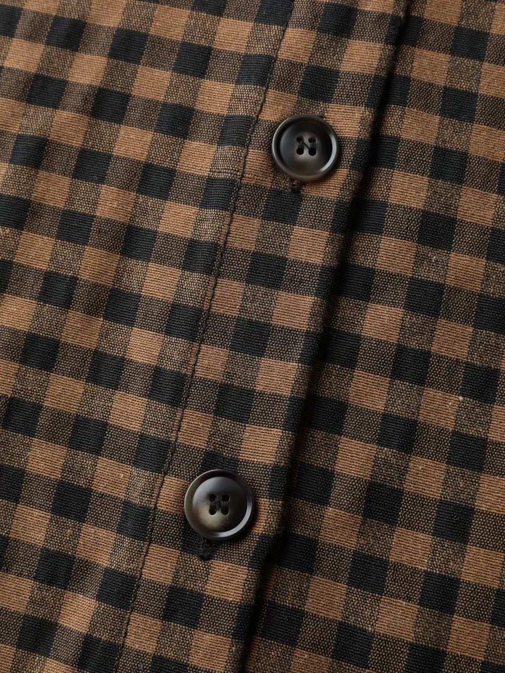 Checkered Button-Down Shirt