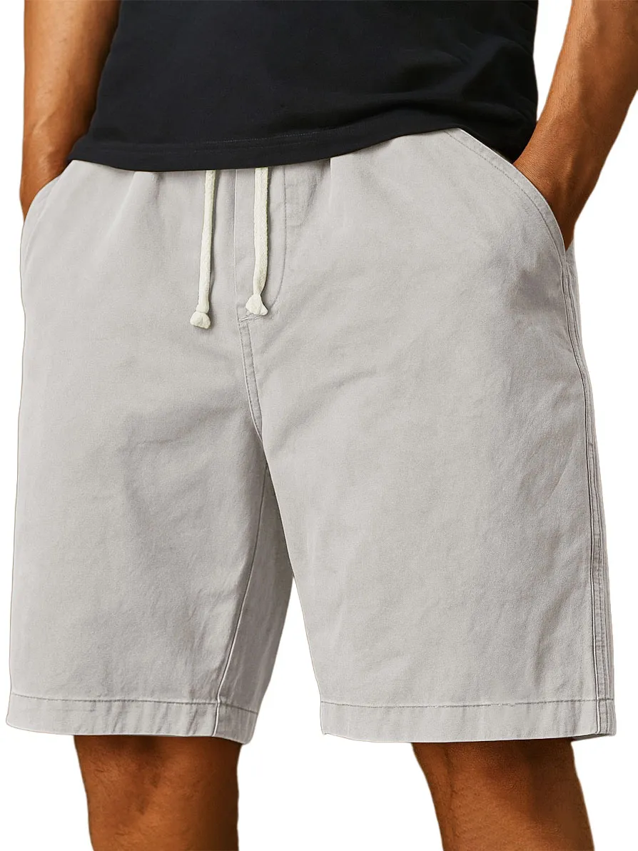 Men's Wear-resistant Pocket Overalls Retro Fashion Casual Shorts