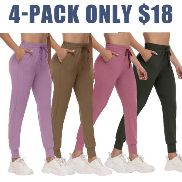 Lightweight Plus Size Joggers for Workout & Lounge