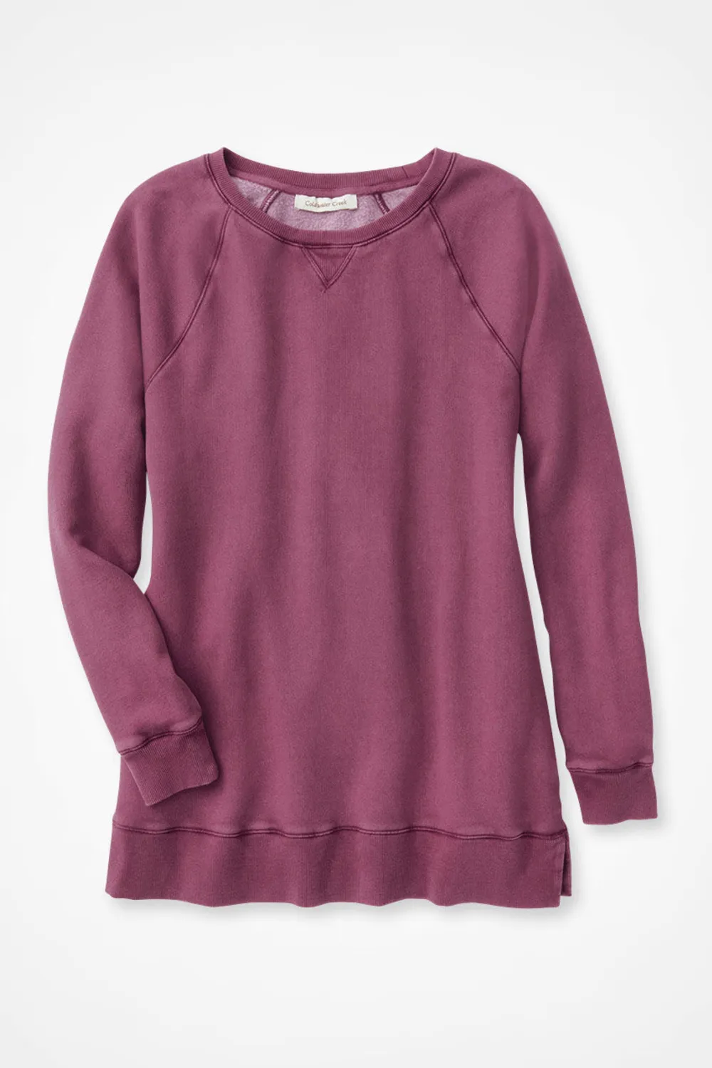 Colorwash Tunic Sweatshirt