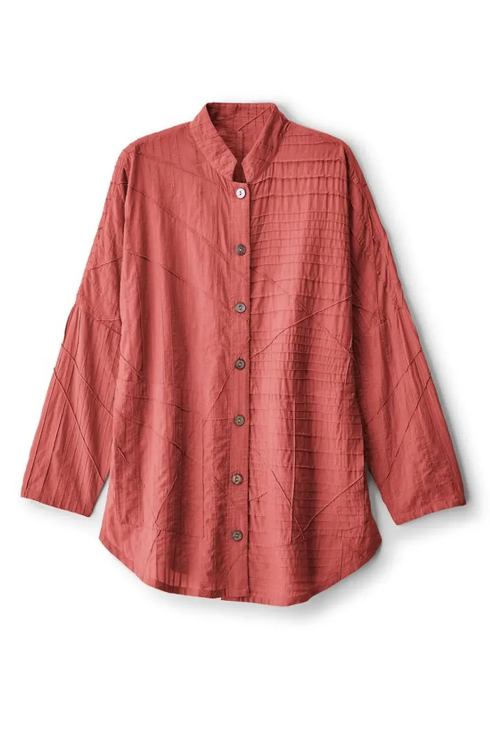 Studio Abstract Long Sleeve Big Shirt