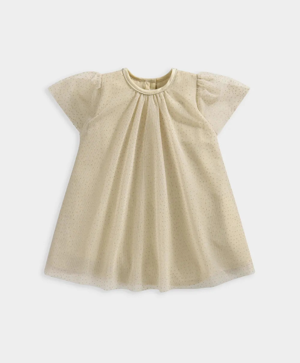 Gold Speckle Dress