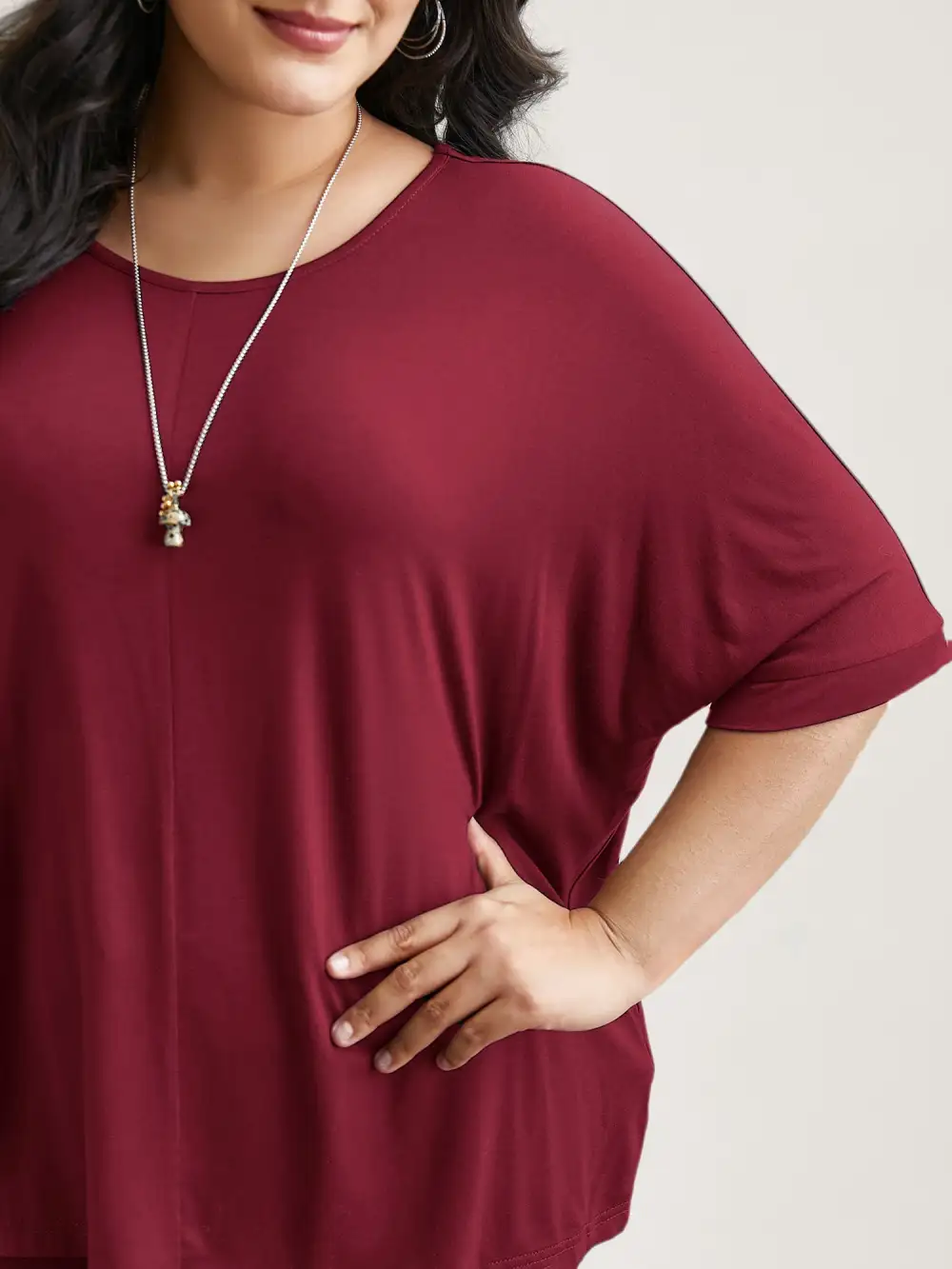 Supersoft Round Neck Plain T-Shirt