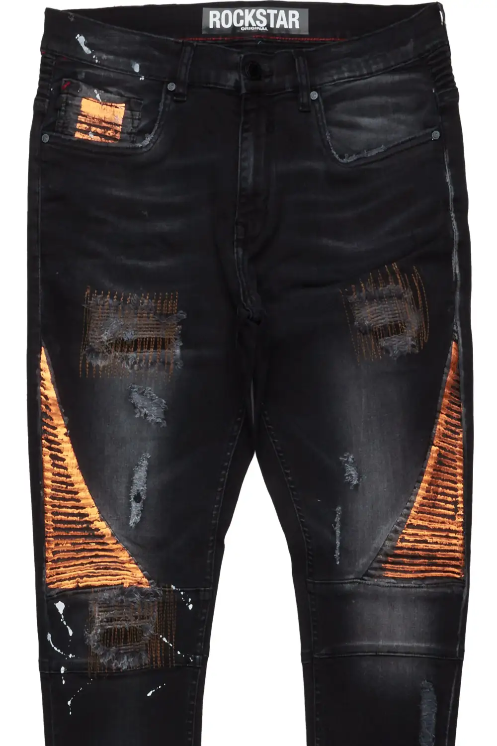 Lionel Dark Grey Biker Slim Fit Jean