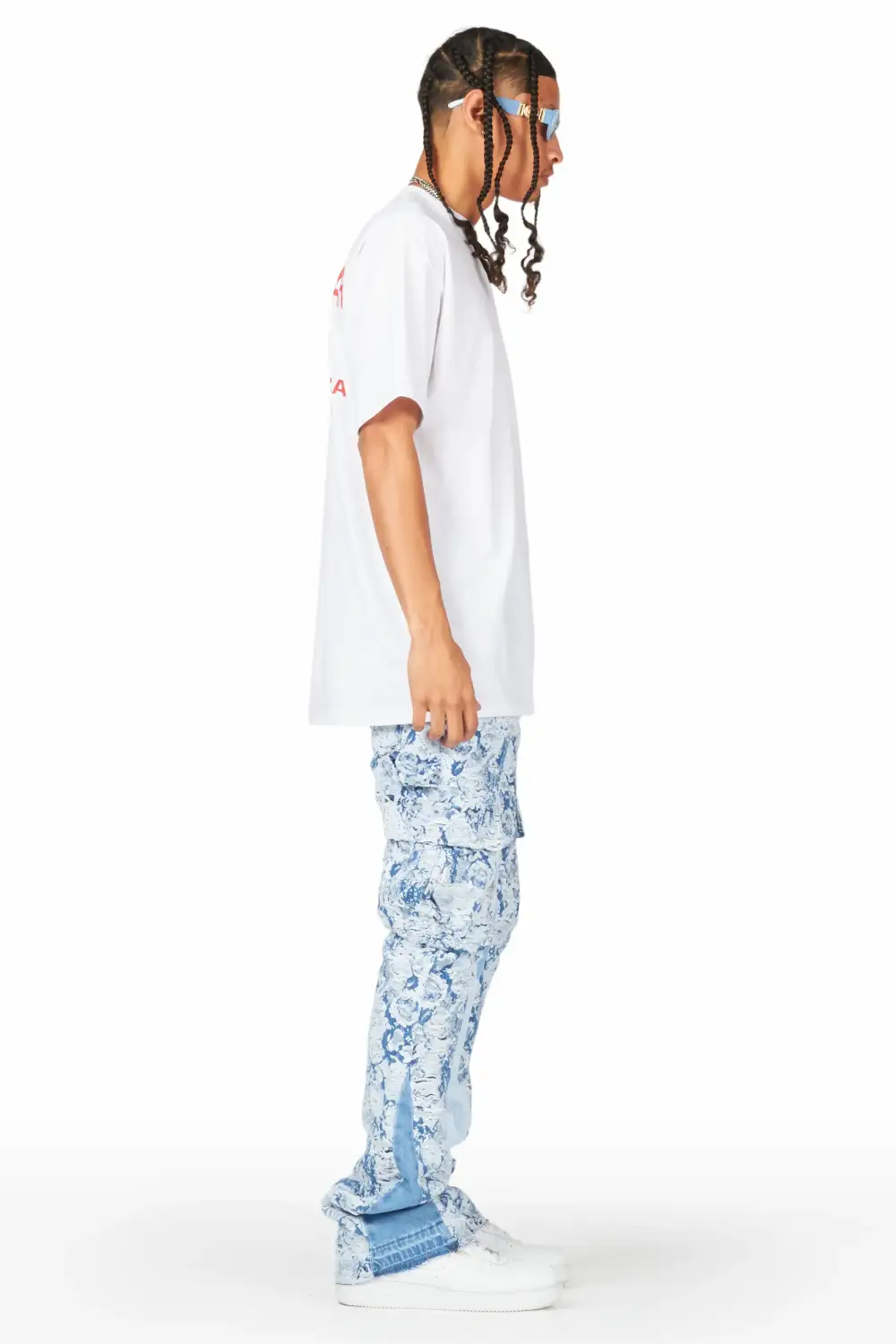 Micah Blue Stacked Jean