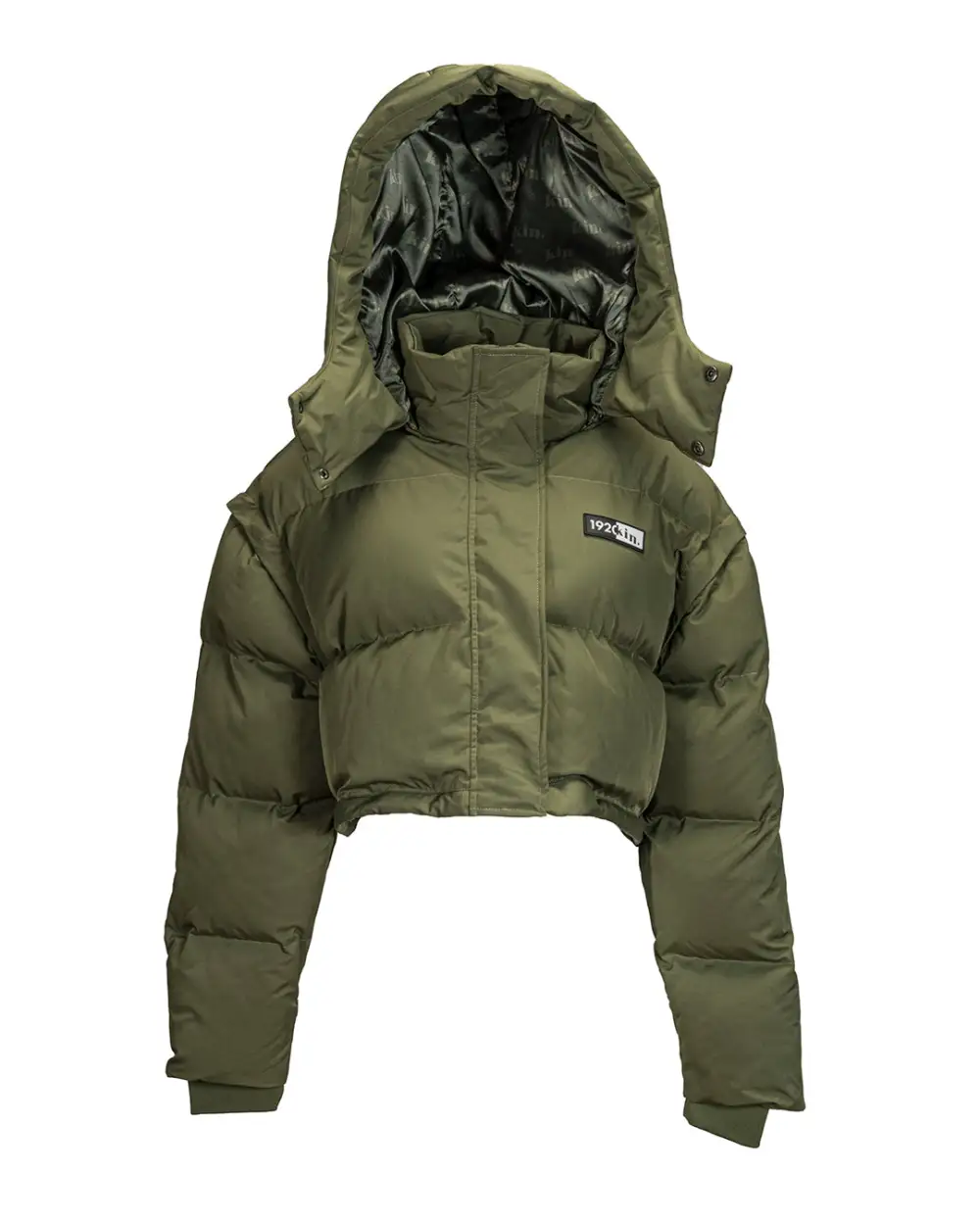 Green Chive Mid Utility Puffer