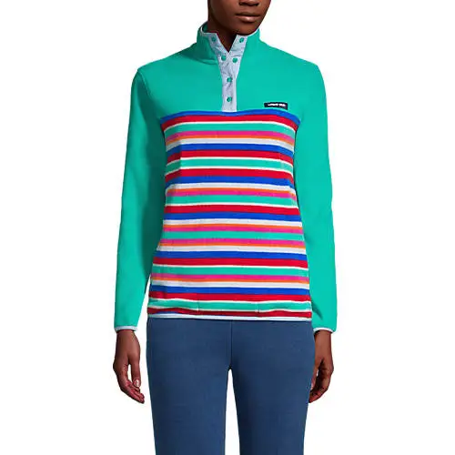 Women's Heritage Fleece Snap Neck Pullover