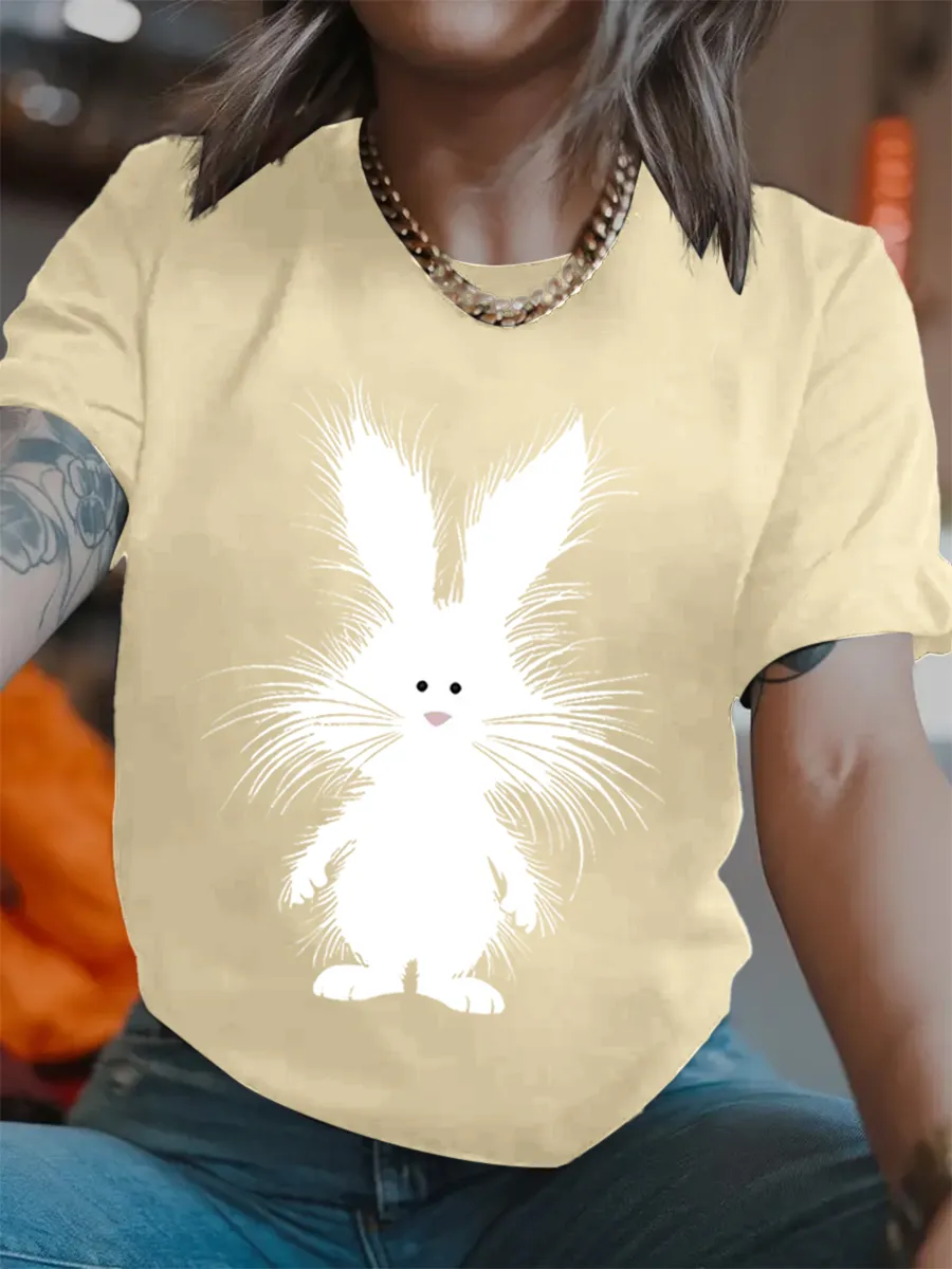 Grunge Bunny Rabbit Tee