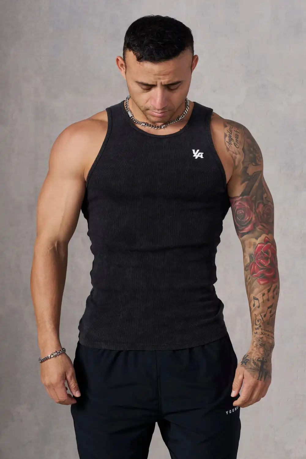 314 Scoop Bottom Ribbed Tank