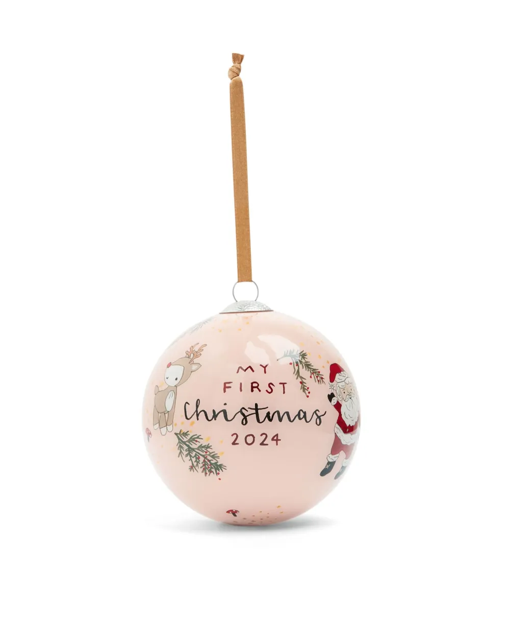 Pink Bauble - 2024