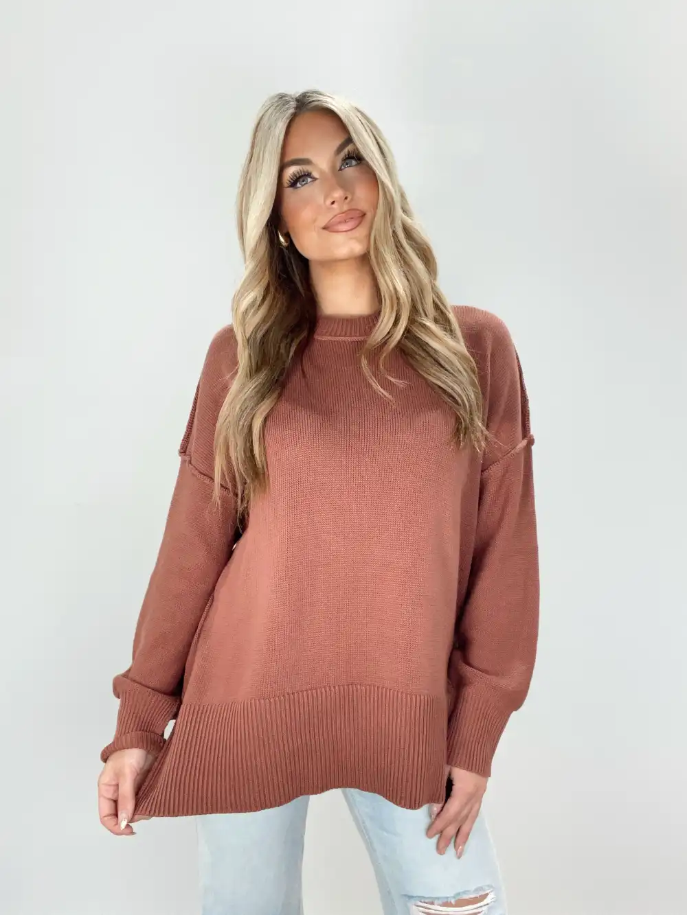 Stitched Sweater