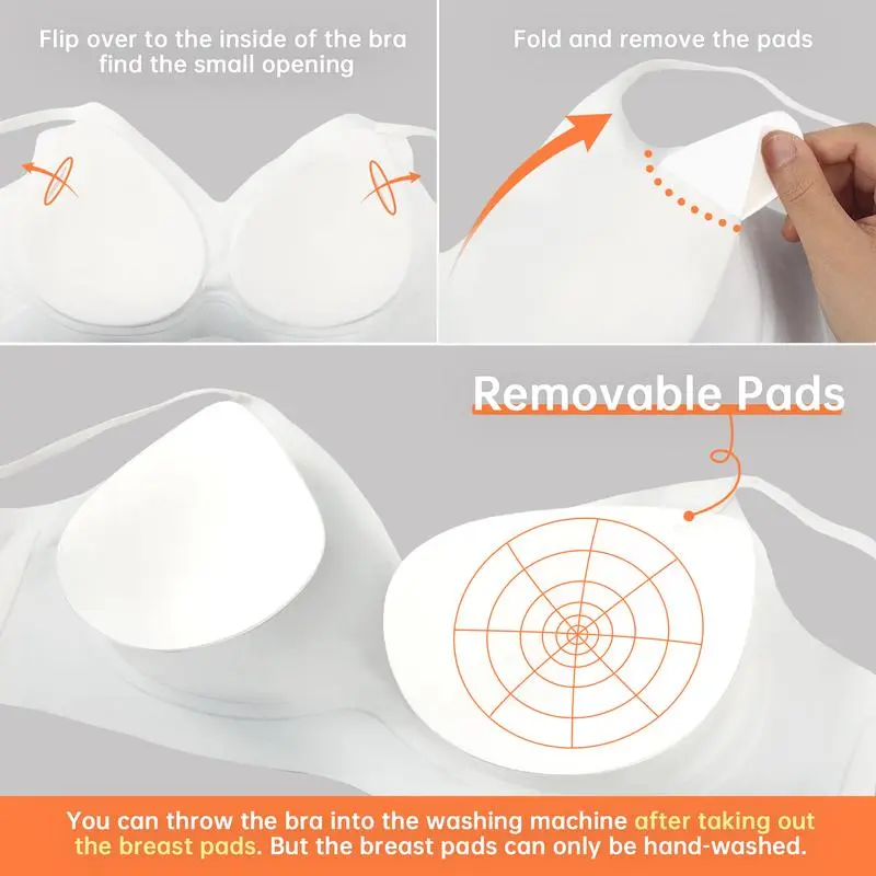 Women's Seamless Wireless Push Up Bra – Comfort & Full Coverage