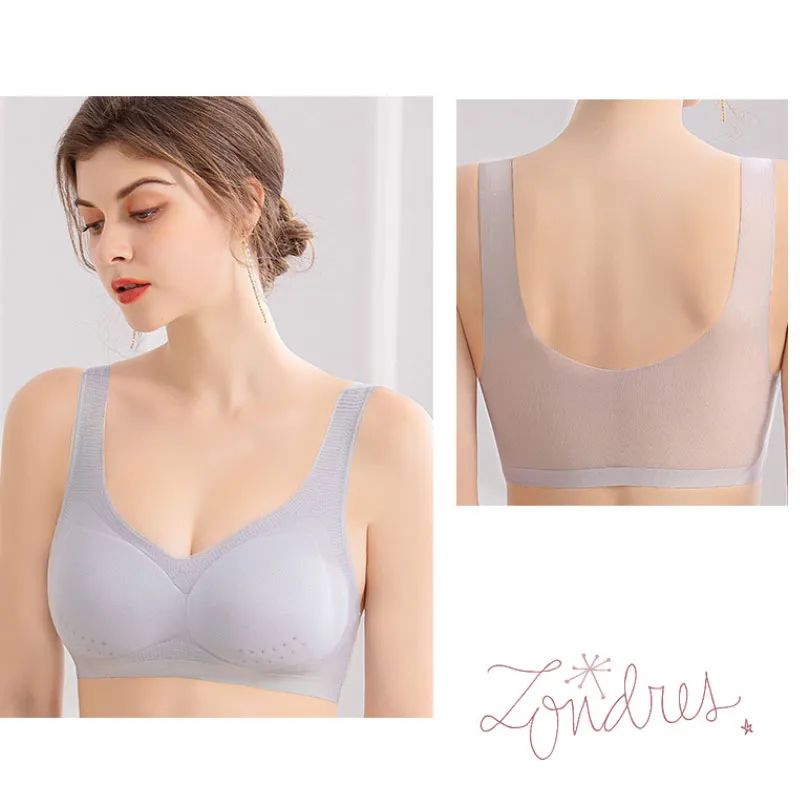 Plus Size Ultra-thin Ice Silk Bra(New Arrival)