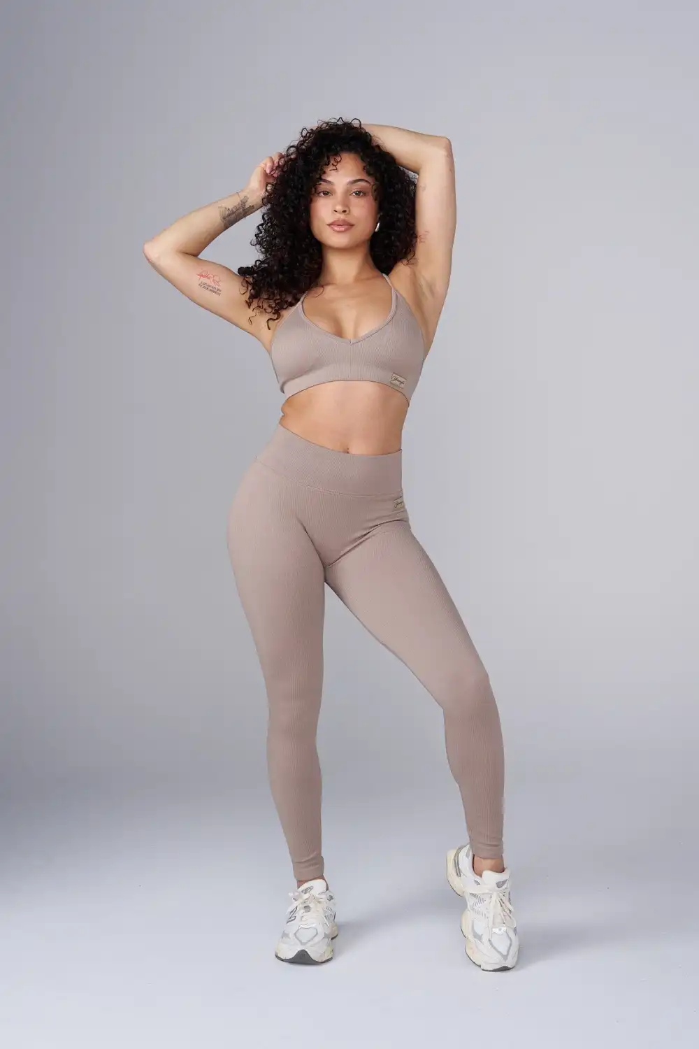 W243 Ribbed Seamless Legging