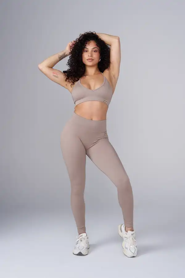 W343 Ribbed Seamless bra