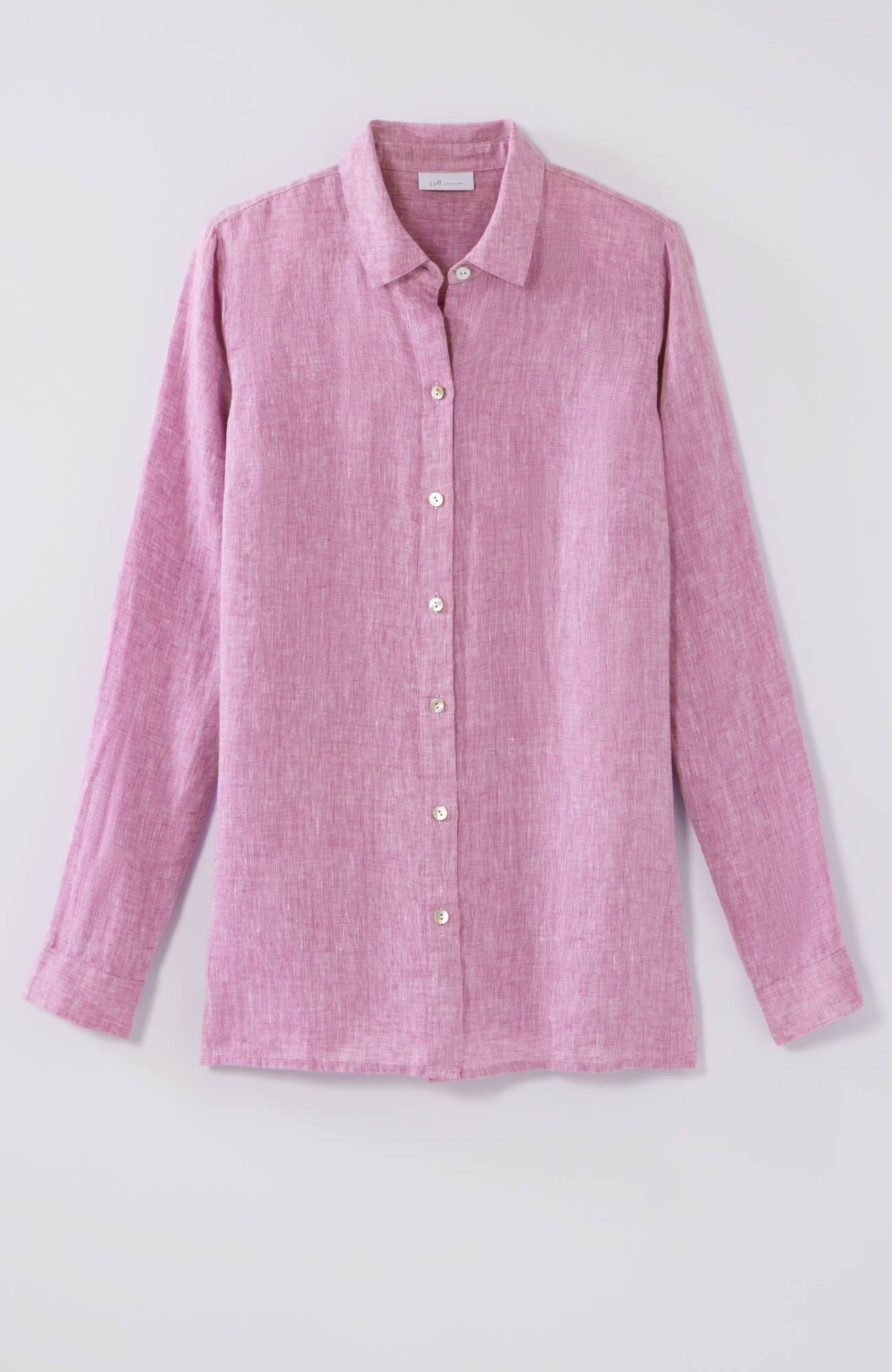Everyday Linen Button-Front Shirt
