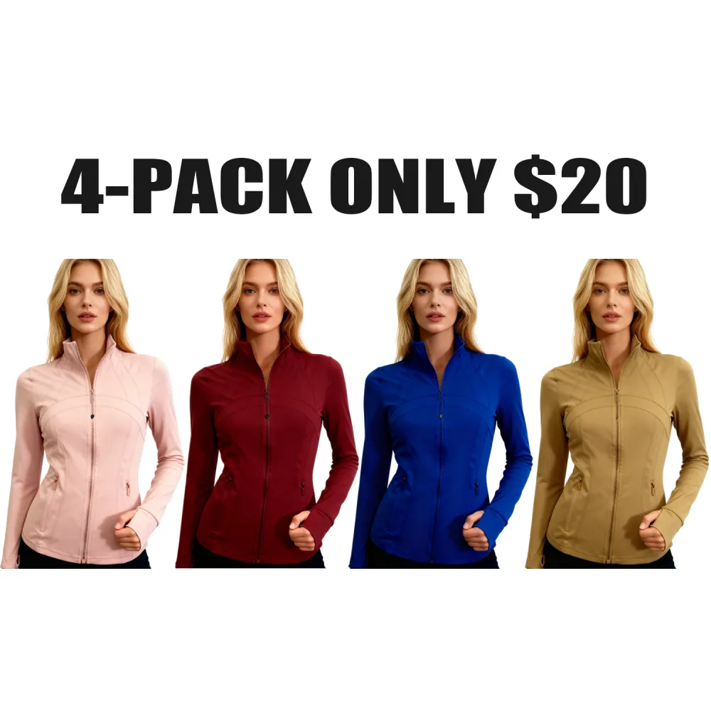 Women's long-sleeved, full-zip design, sun-protective sportswear.