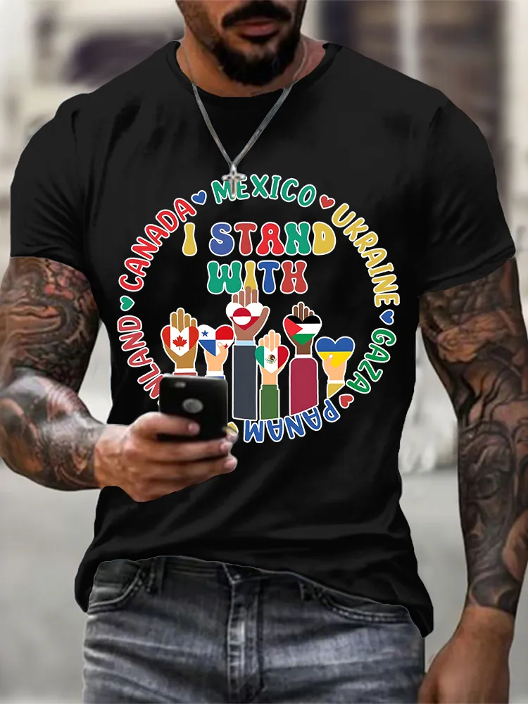 Men'S I Stand With Them T-Shirt