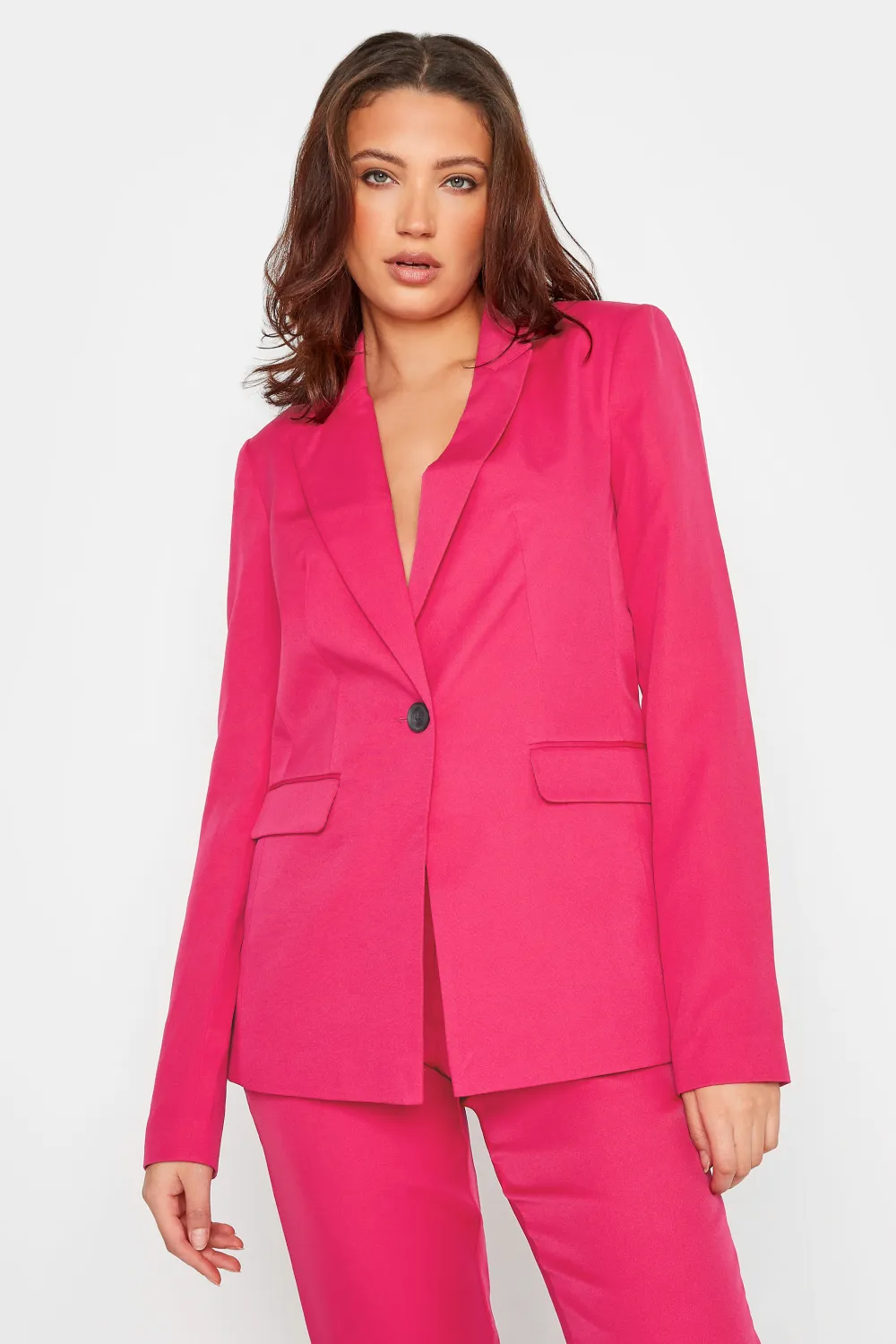 LTS Tall Bright Blue Tailored Blazer