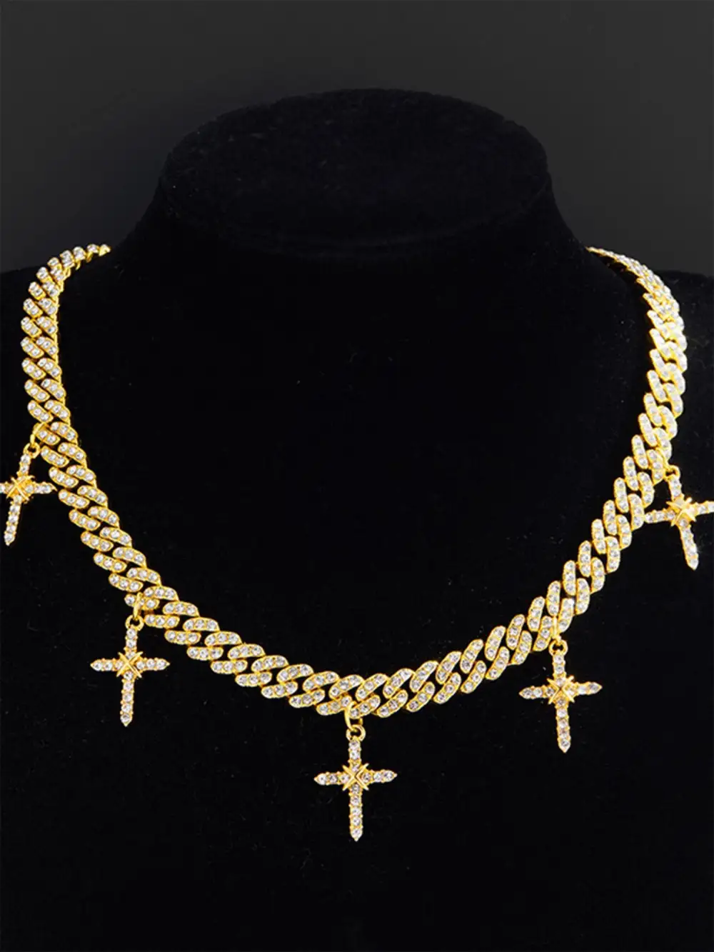 Cross Necklace - 1688