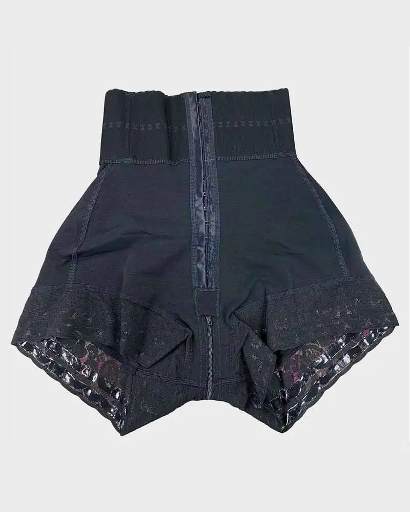 Shorts Double Compression High Waisted With Mid-Section Shapewear