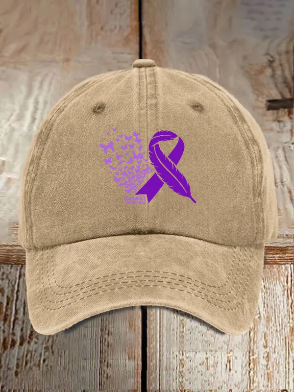 Alzheimer'S Awareness Purple Alzheimers Baseball Caps