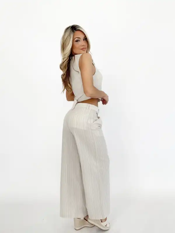 Shoreside Striped Trousers