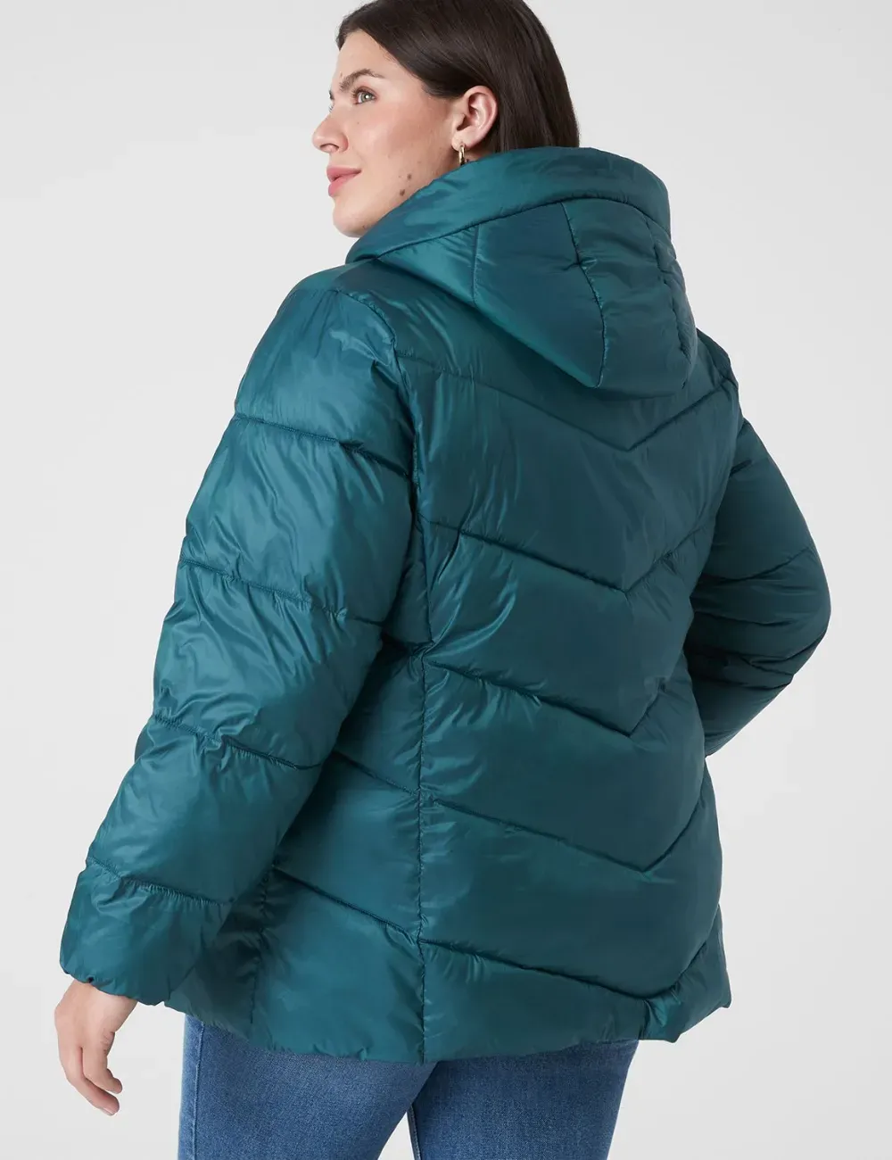 Puffer Coat With Hood