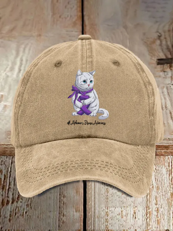 National Alzheimer'S Disease Awareness Month Purpl Baseball Caps