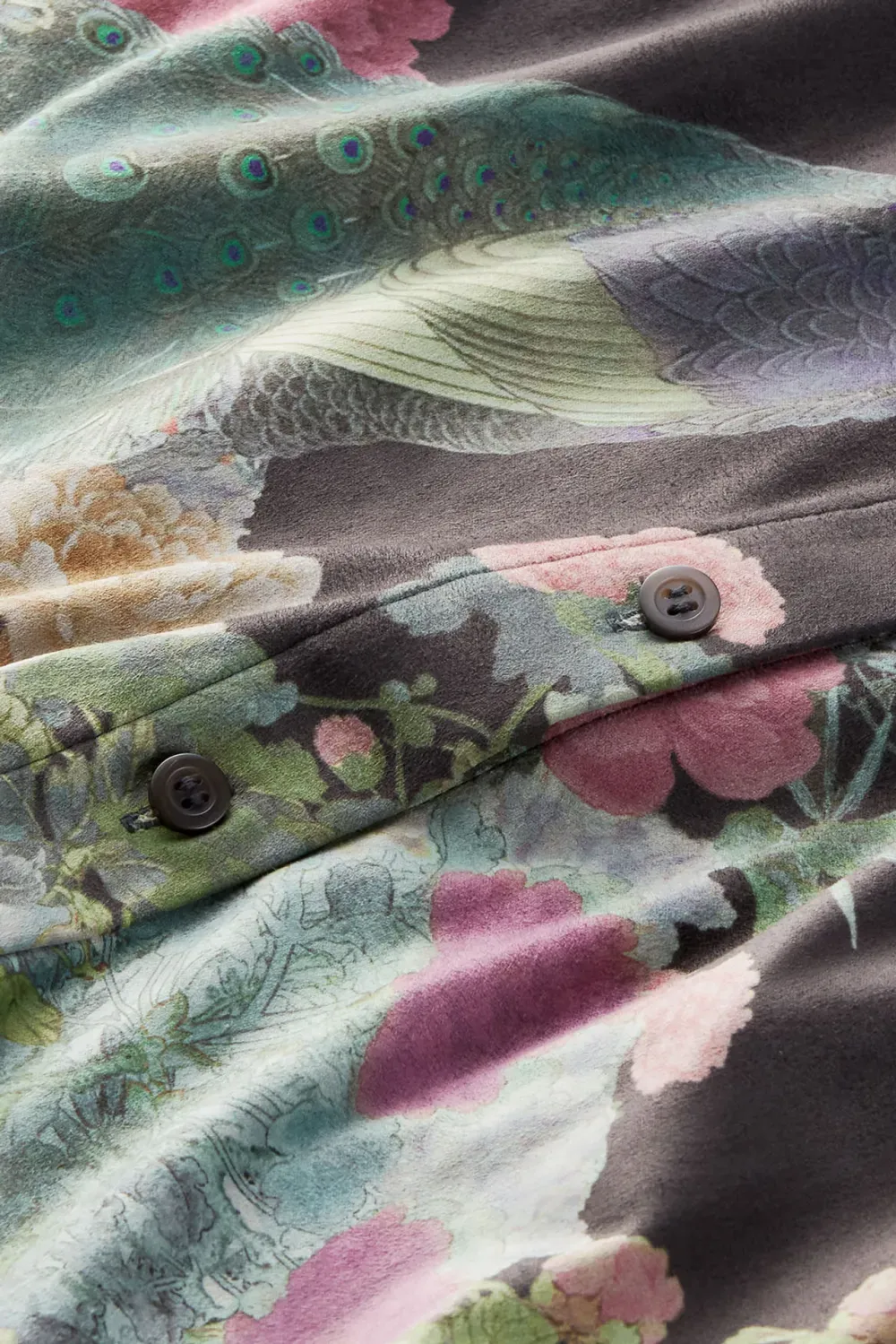 Day To Dusk Faux Suede Big Shirt