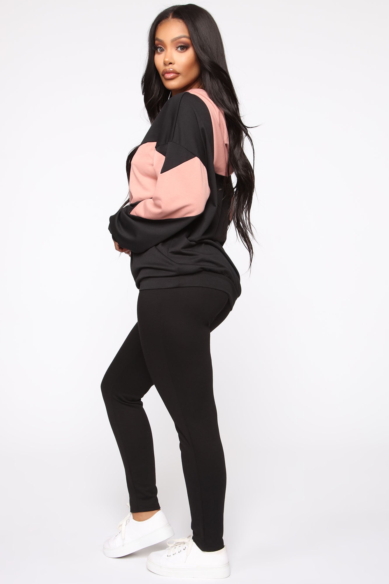Not Mad At That Pant Set - Black/Mauve